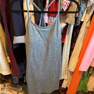 Kyodan Gray Spaghetti Strap Camisole Dress
